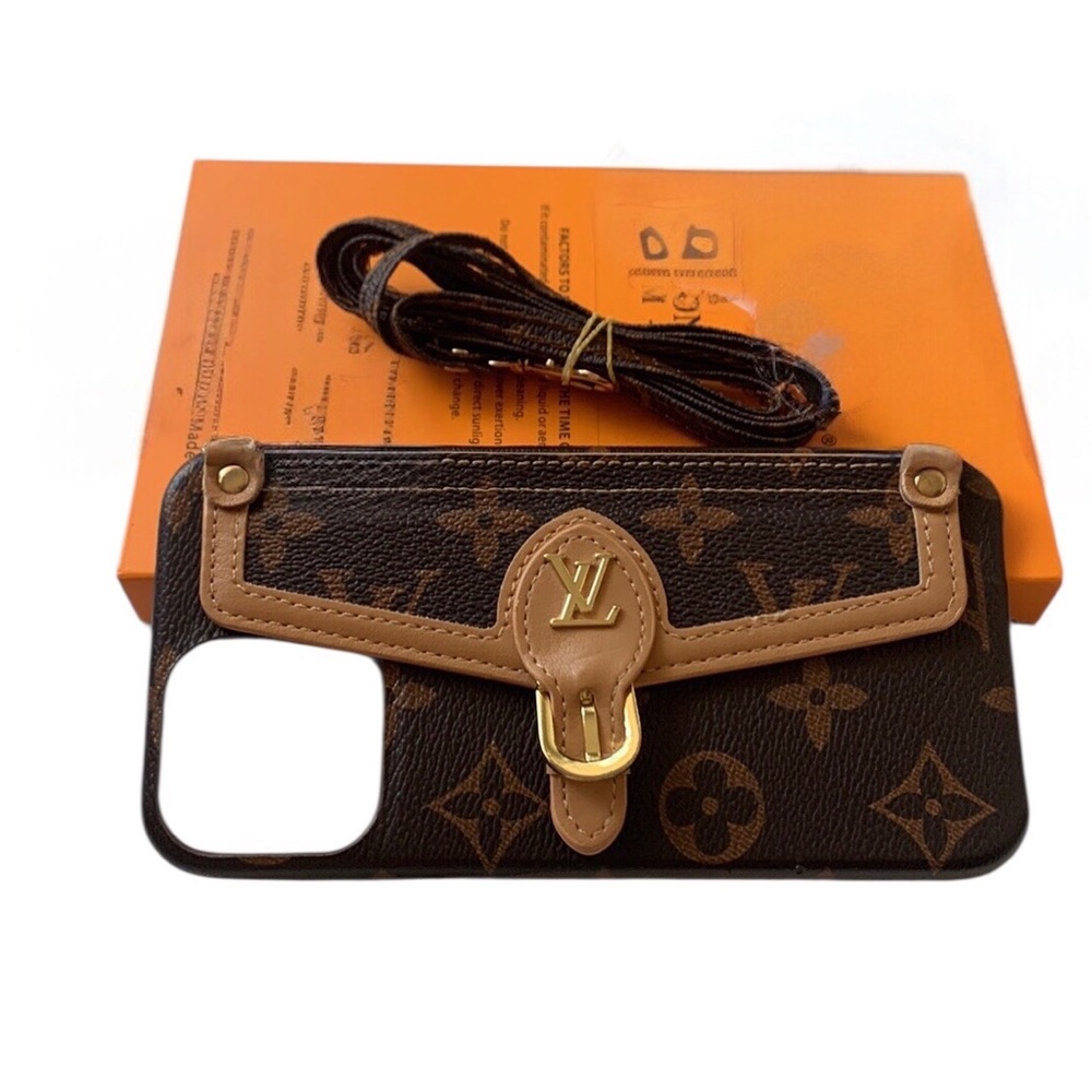 🆕 LV Style Monogram IPhone 13 Pro-Max Phone Case📱 - Picture 4 of 6